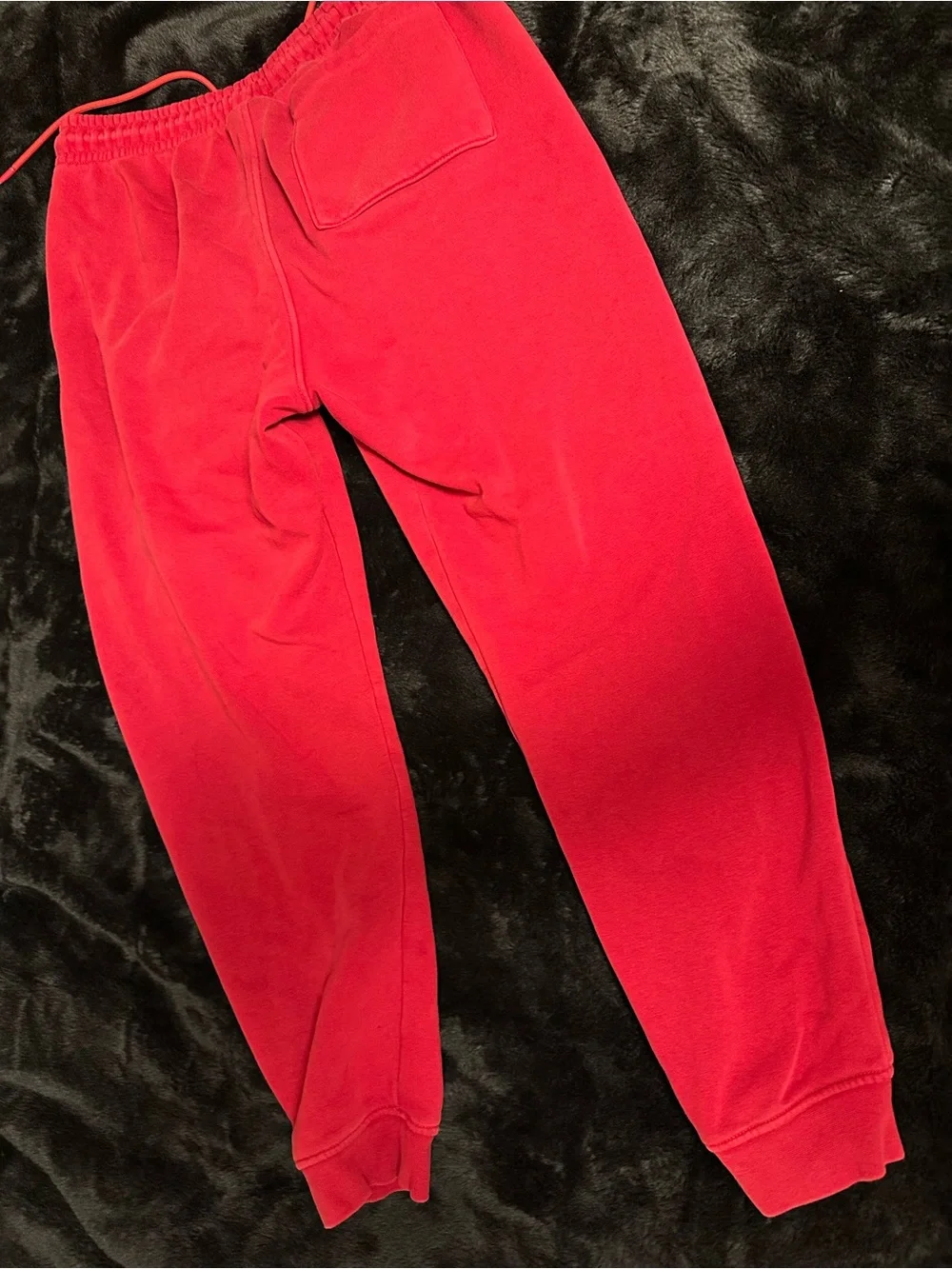 Jordan red fleece